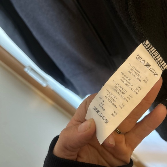 Insight Dark Gray Zip-Up Jacket Medium - Picture 7 of 12